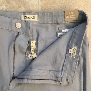 Madewell NWT Emmett Slim Wide Leg pants. Size 30